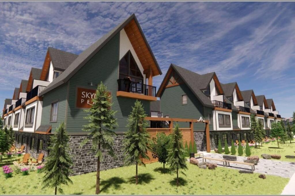 Mountain View Studio In Town Canmore Eksteriør bilde